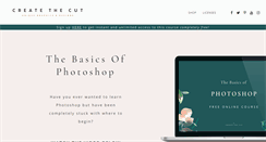Desktop Screenshot of createthecut.com
